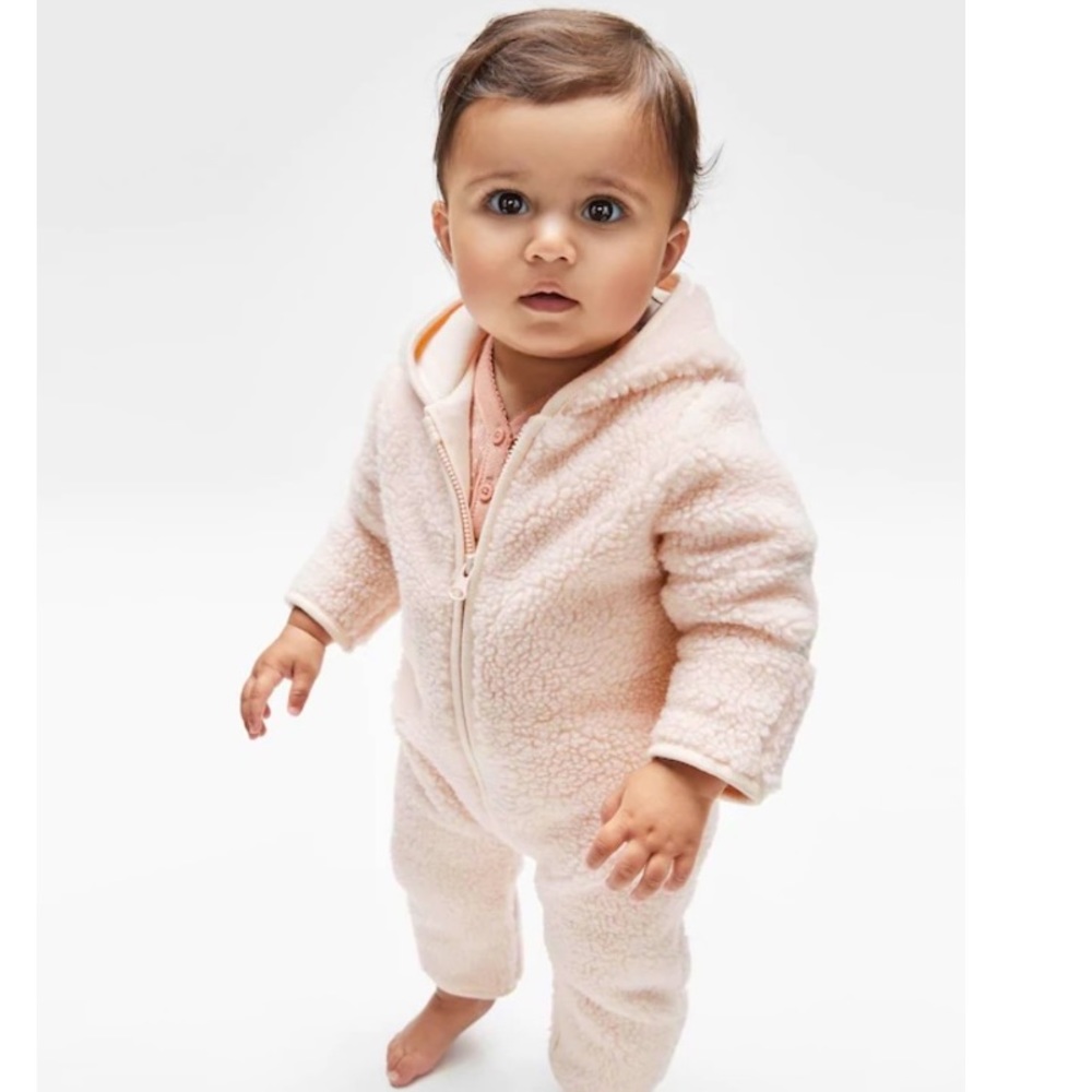 Baby Gap Sherpa One Piece NWT